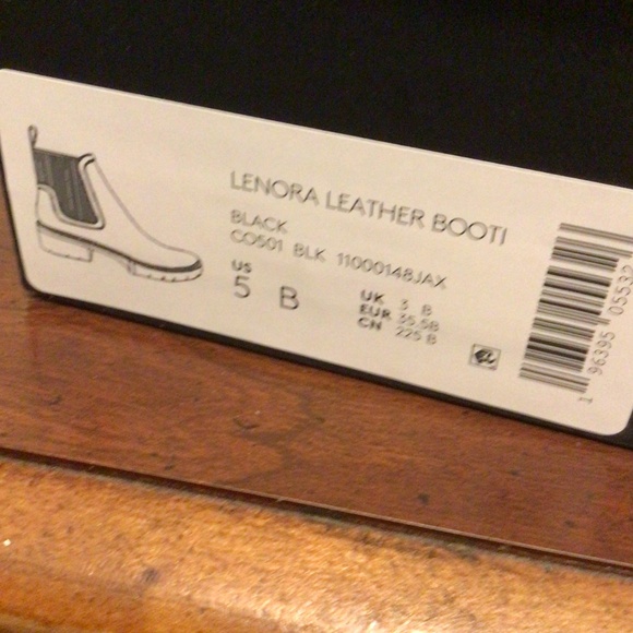 COACH LENORA LEATHER BOOTI SZ5 NIB - Picture 7 of 7